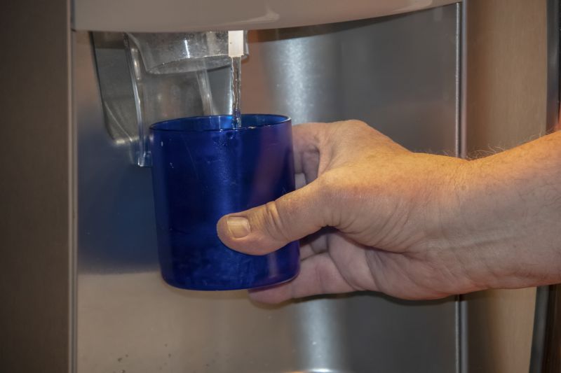 Water Dispenser in Use